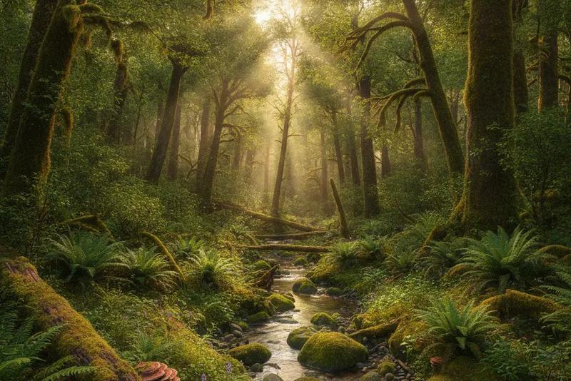 Wald und Natur – CO₂ sparen durch Kabelrecycling